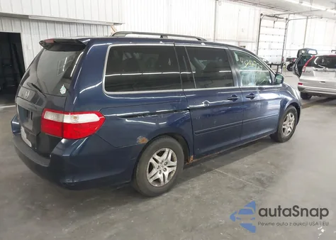 2006 Honda Odyssey Ex z USA, uszkodzony, nr VIN 5FNRL38486B067236